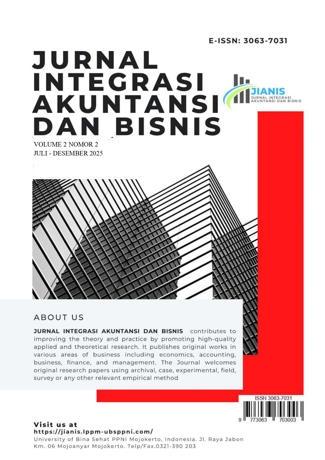 					View Vol. 2 No. 2 (2025): VOLUME 2 NOMOR 2 ( JULI-DESEMBER 2025)
				